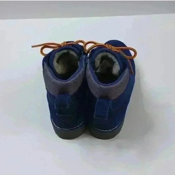 UGG Blue Boots with Cream Interior - Picture 2 of 14